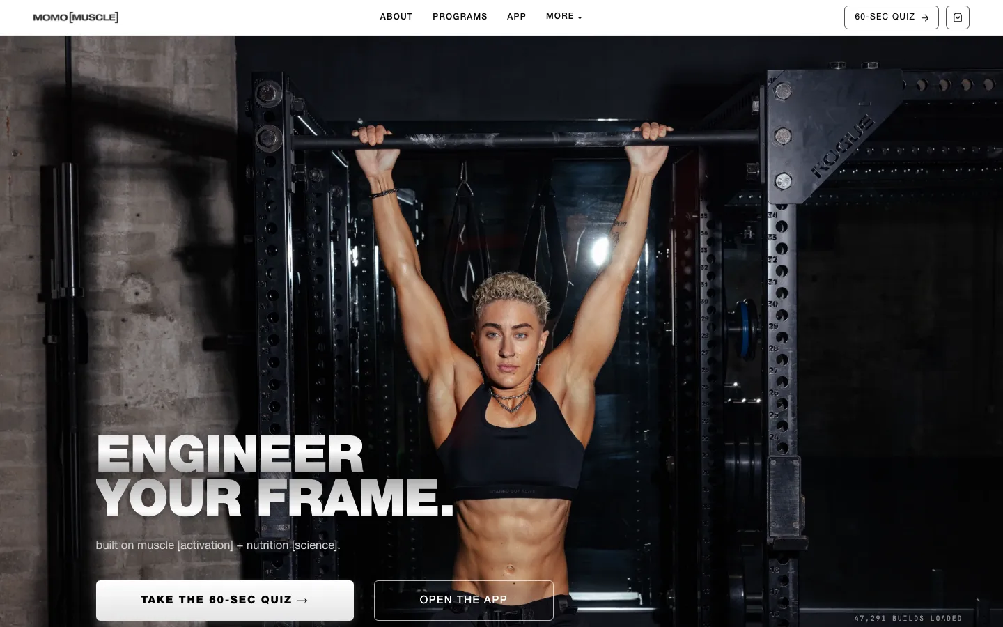 MoMo Muscle — fitness programming platform