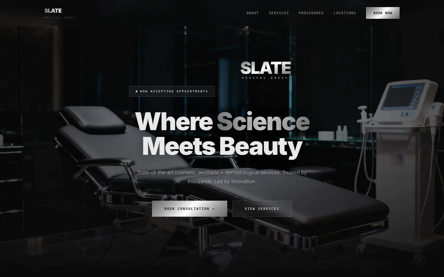 Slate — medical aesthetics clinic